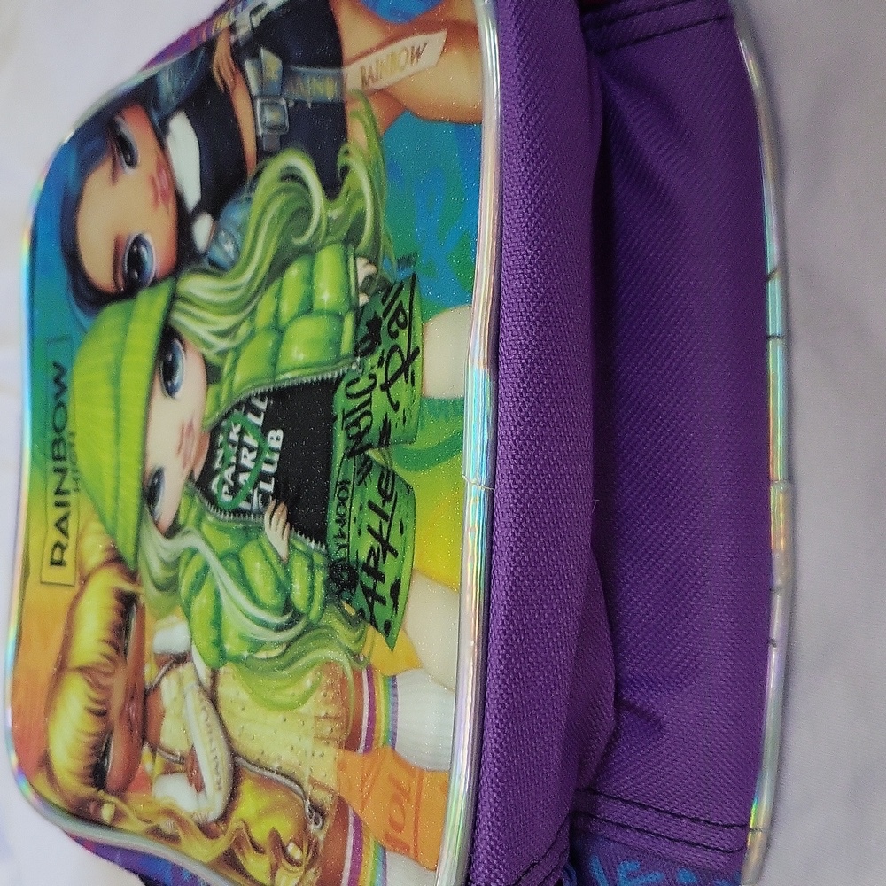NWOT Rainbow 🌈 High Dolls Insulated Lunchbag - Picture 9 of 10